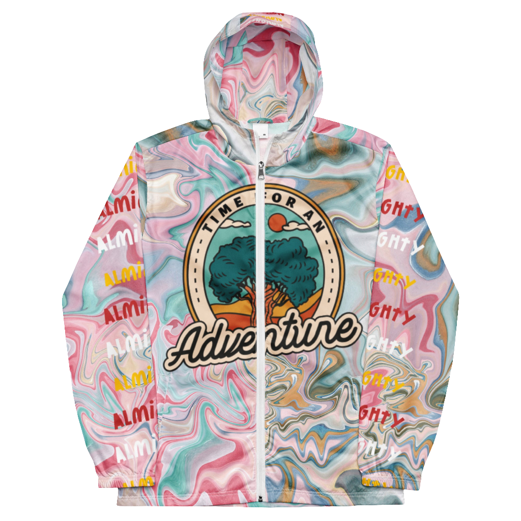 'Abstract Adventure' Windbreaker