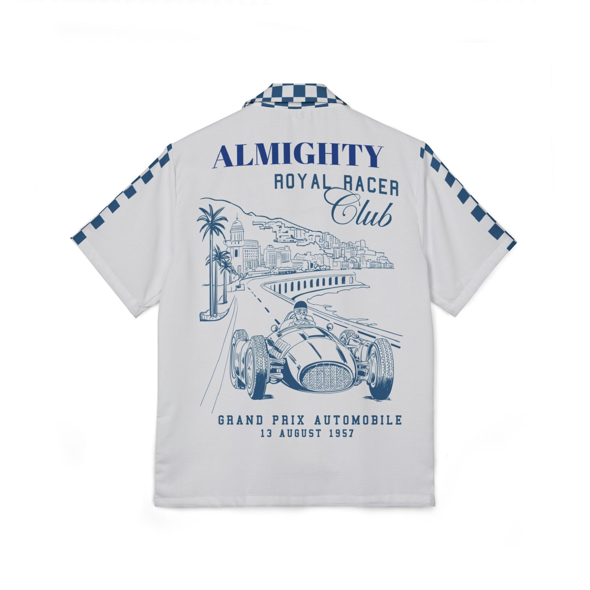 'Royal Racer' Hawaiian Shirt