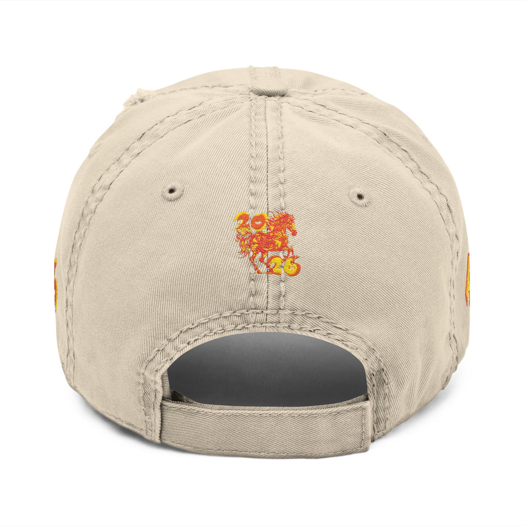 YEAR OF THE FIRE HORSE Dad Hat (Embroidery)