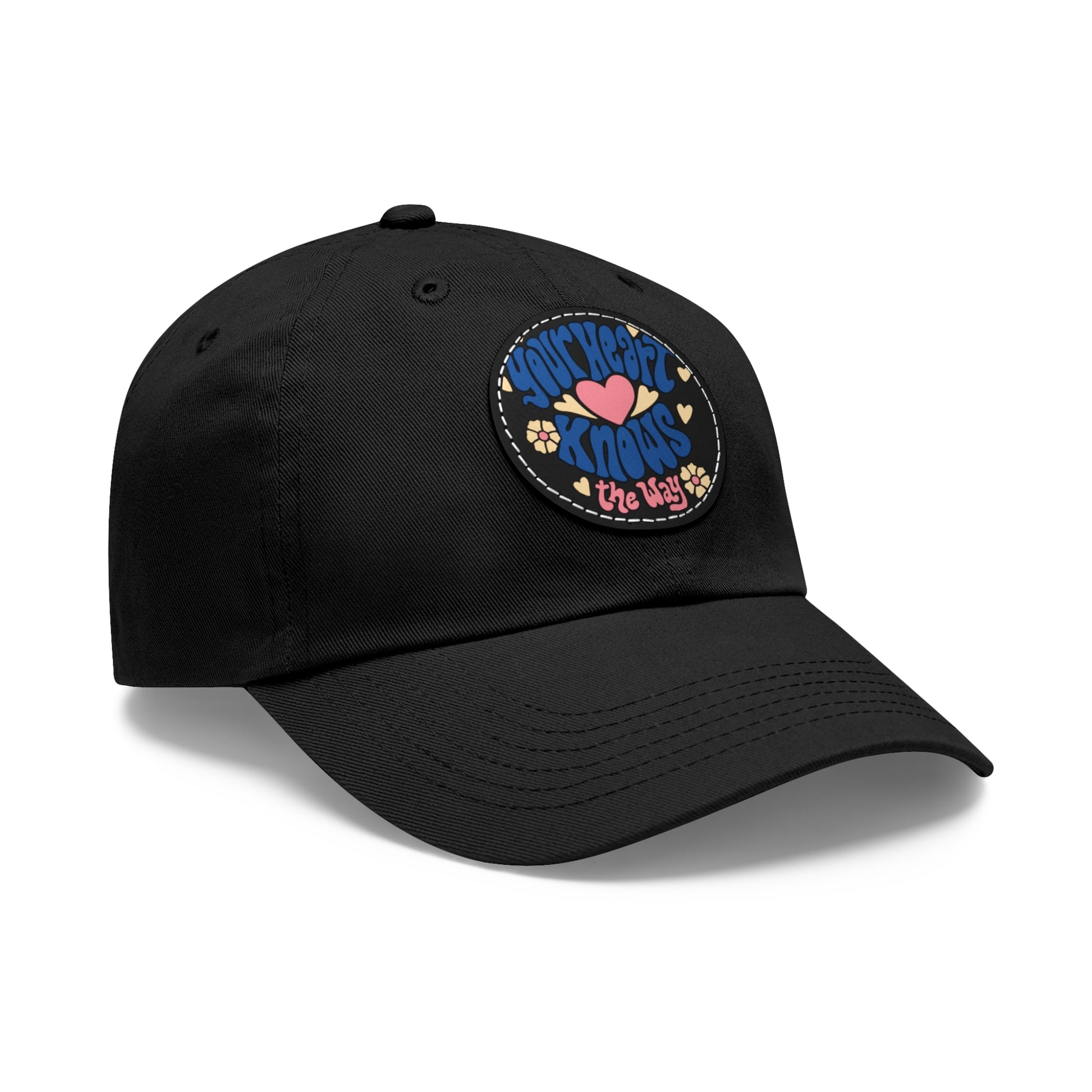 'Your Heart Knows' Dad Hat w/ Leather Patch