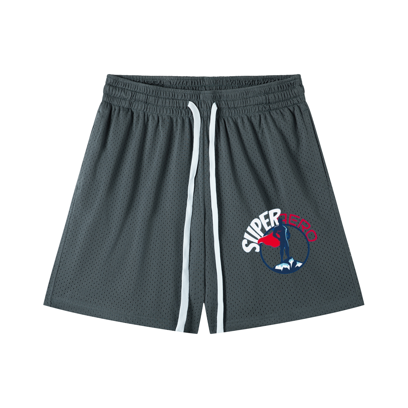 SUPER AERO Mesh Drawstring Shorts