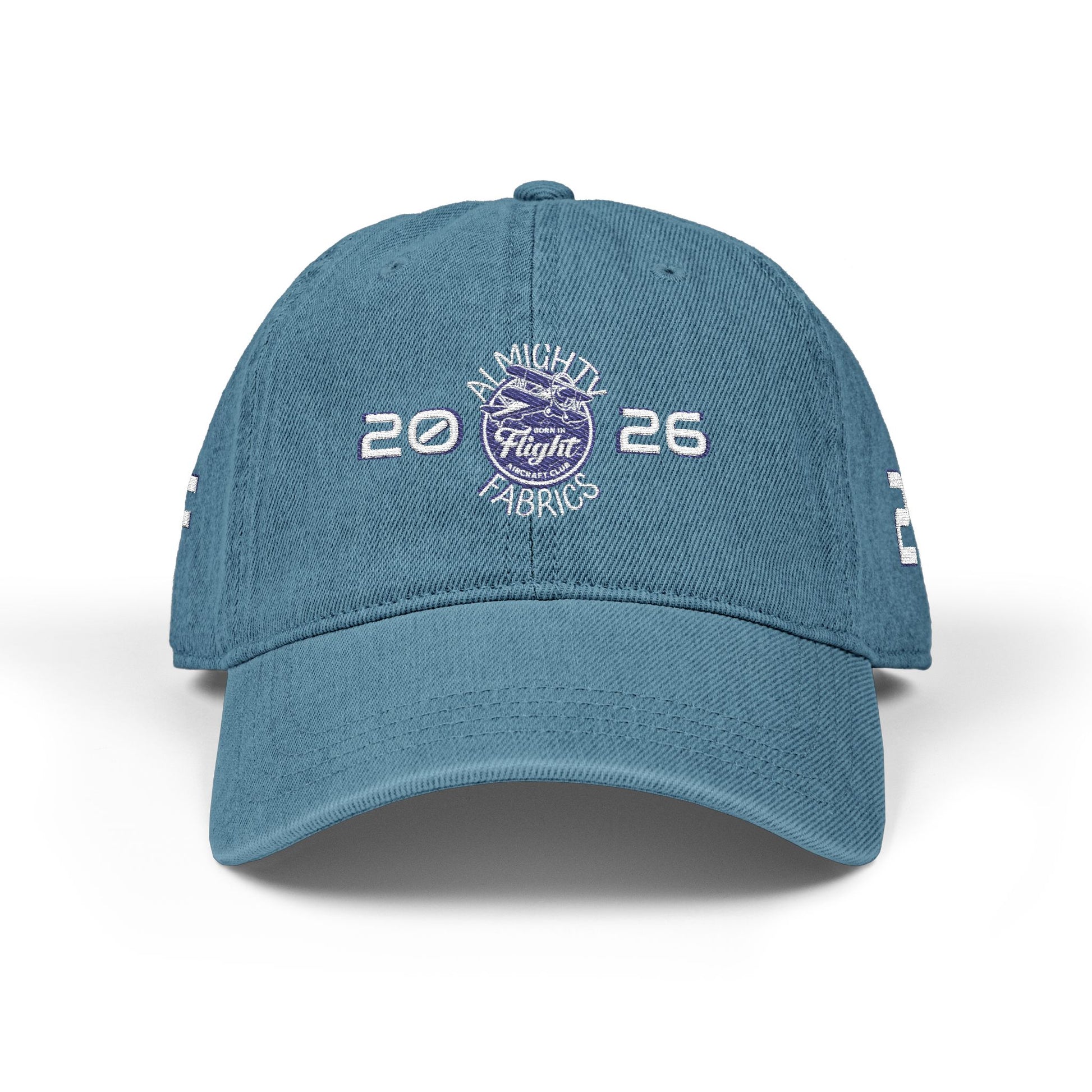 AIRCRAFT CLUB Denim Hat (Embroidery)