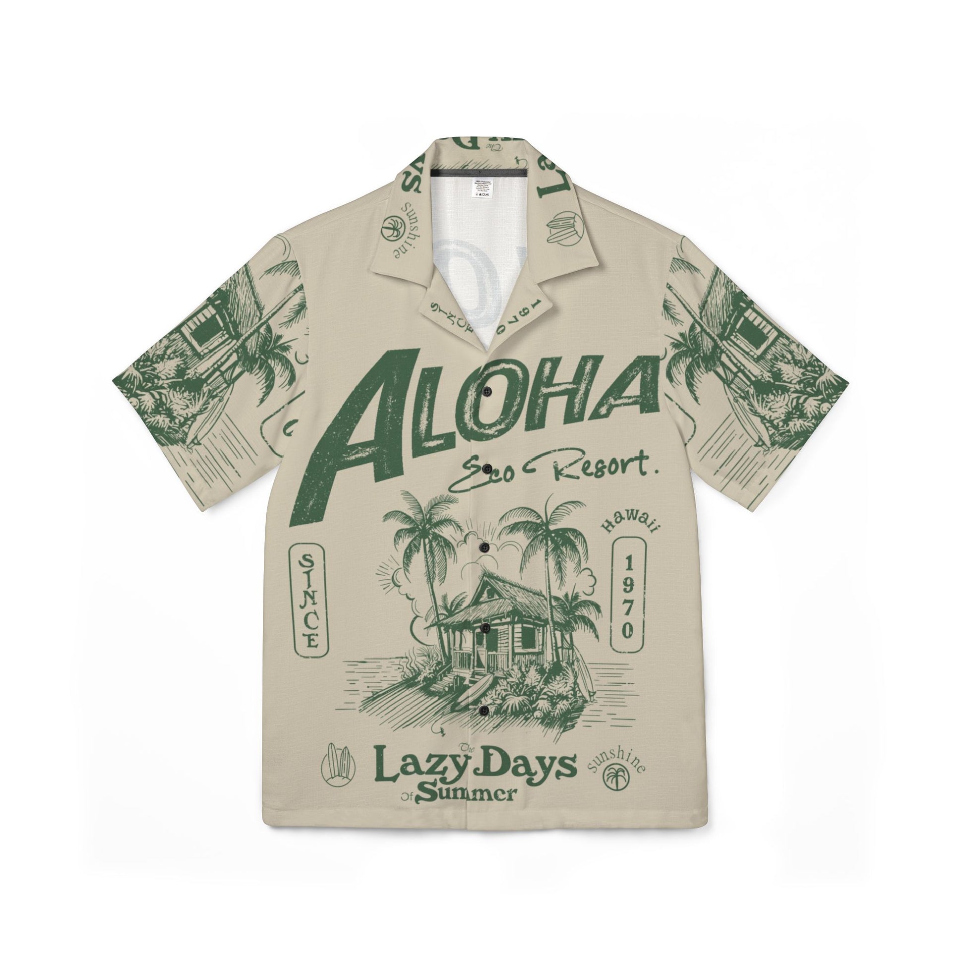 'Lazy Days' Hawaiian Shirt