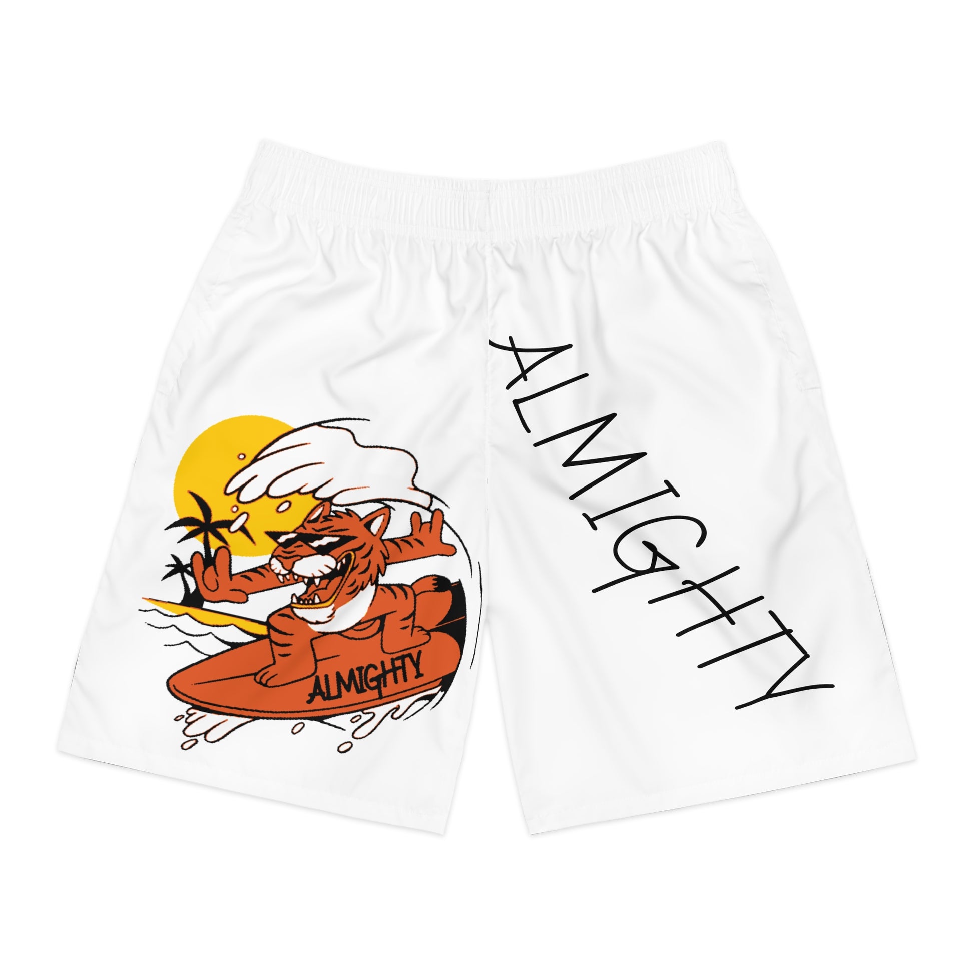 'Vibe Of The Tiger' Athletic Shorts