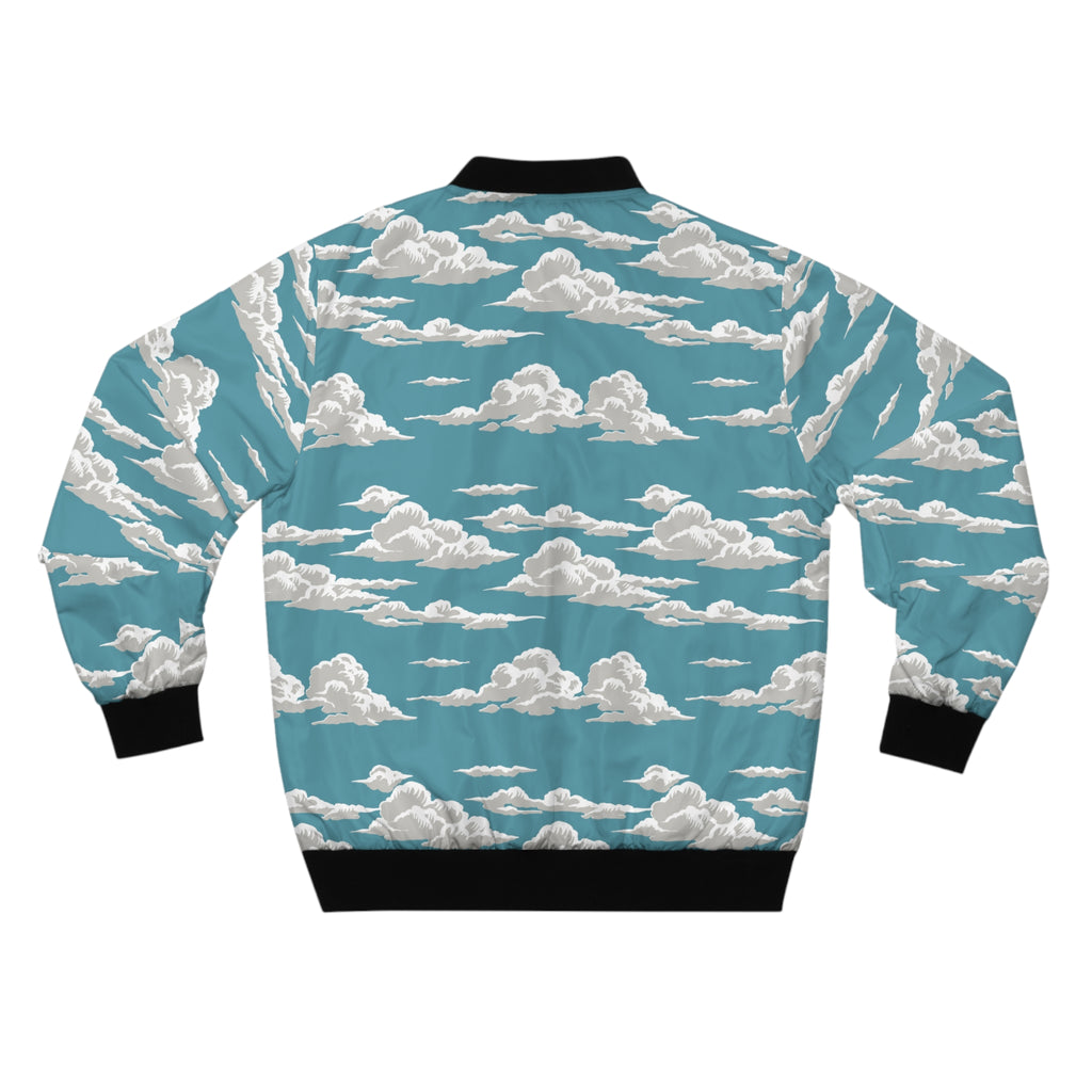 Men's Bomber Jacket - 'Your Heart Knows Cloud 9'