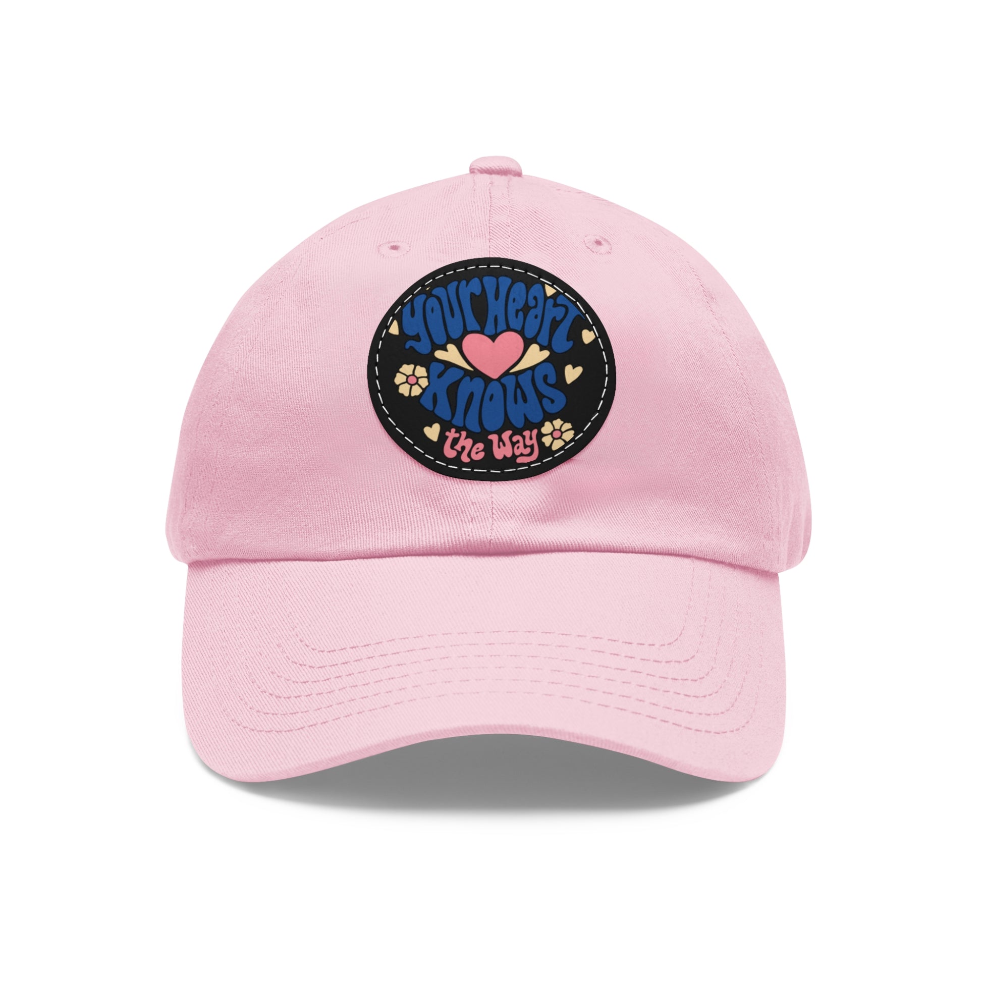 'Your Heart Knows' Dad Hat w/ Leather Patch