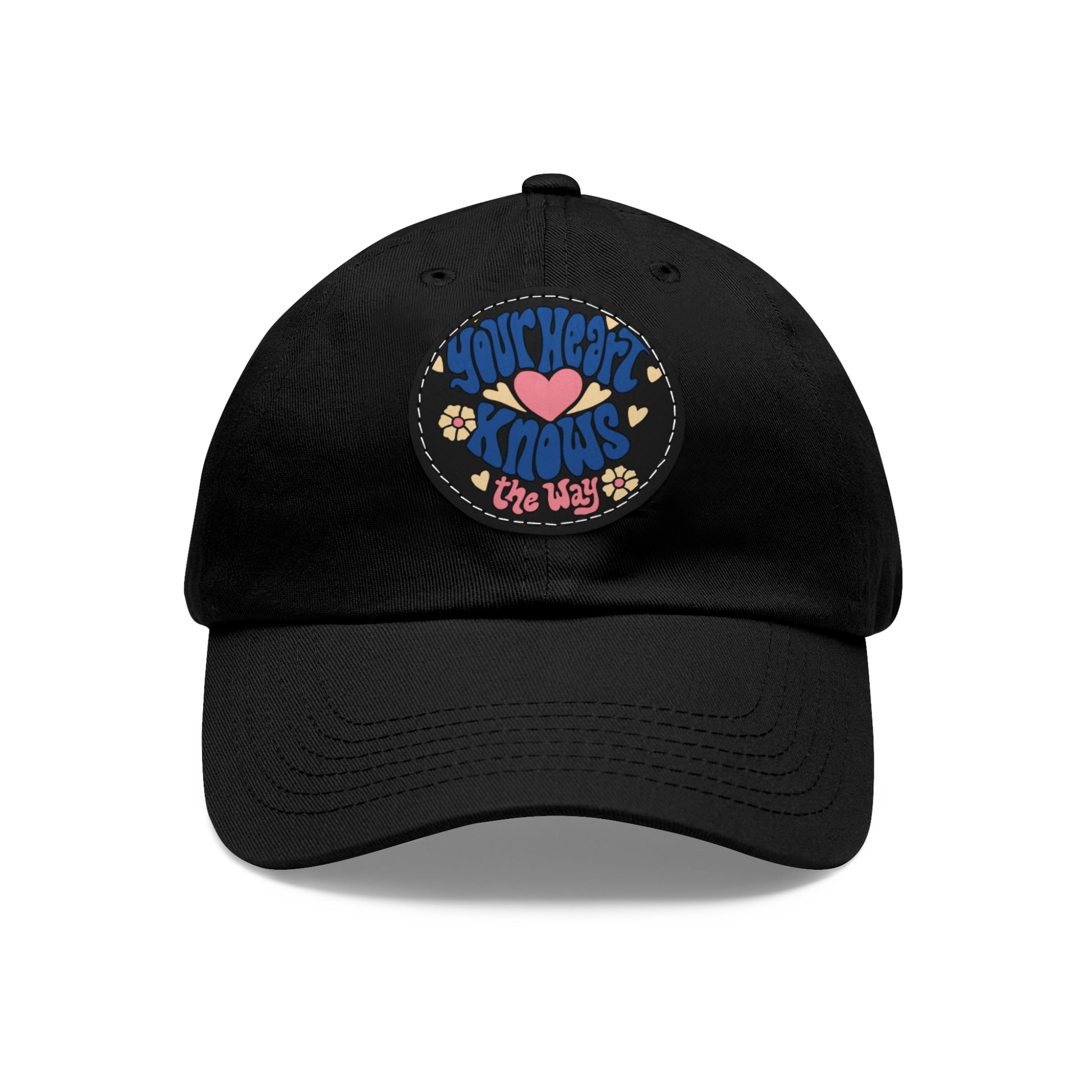 'Your Heart Knows' Dad Hat w/ Leather Patch