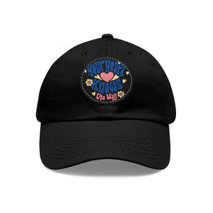 'Your Heart Knows' Dad Hat w/ Leather Patch