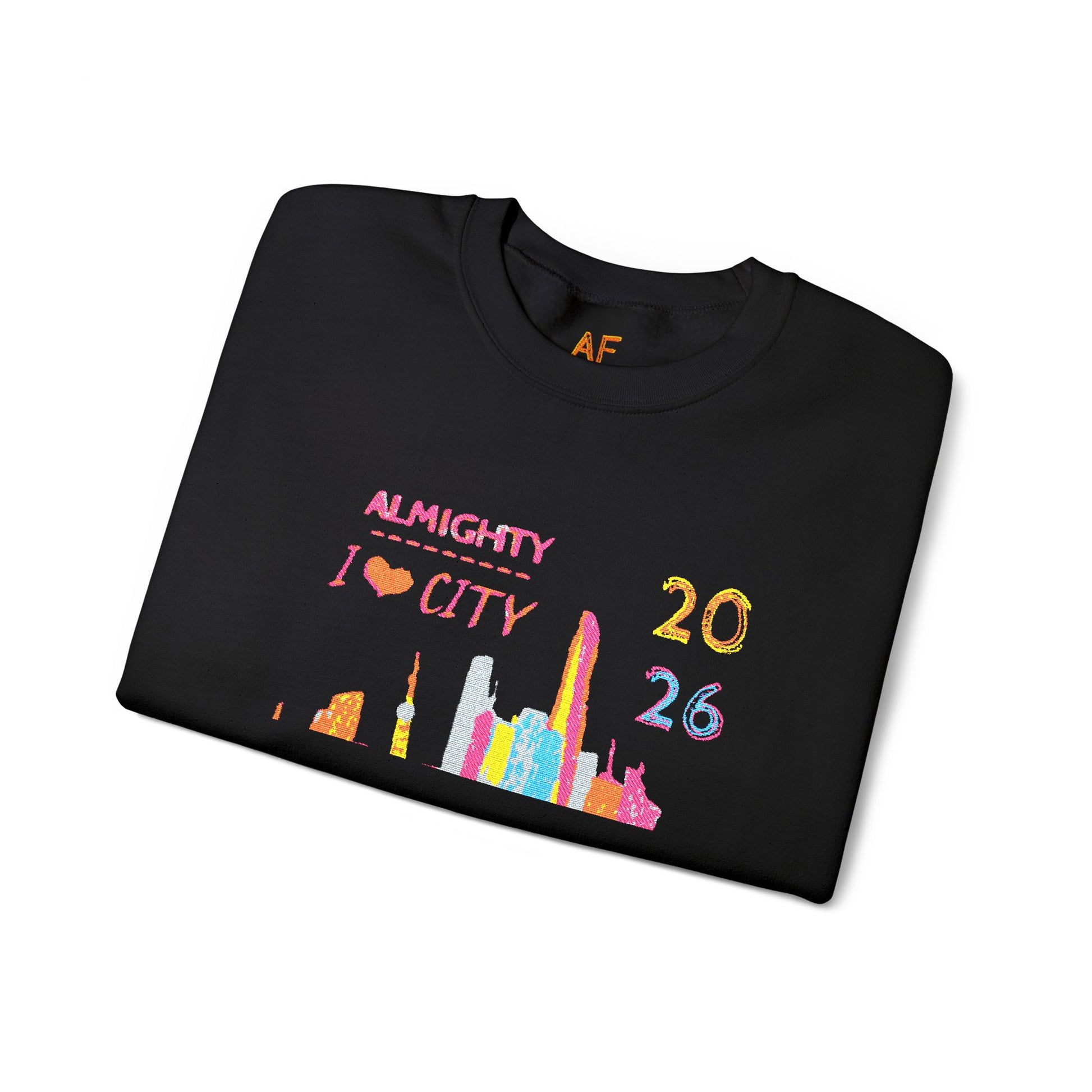 LOVE MY CITY Sweatshirt (Embroidery)