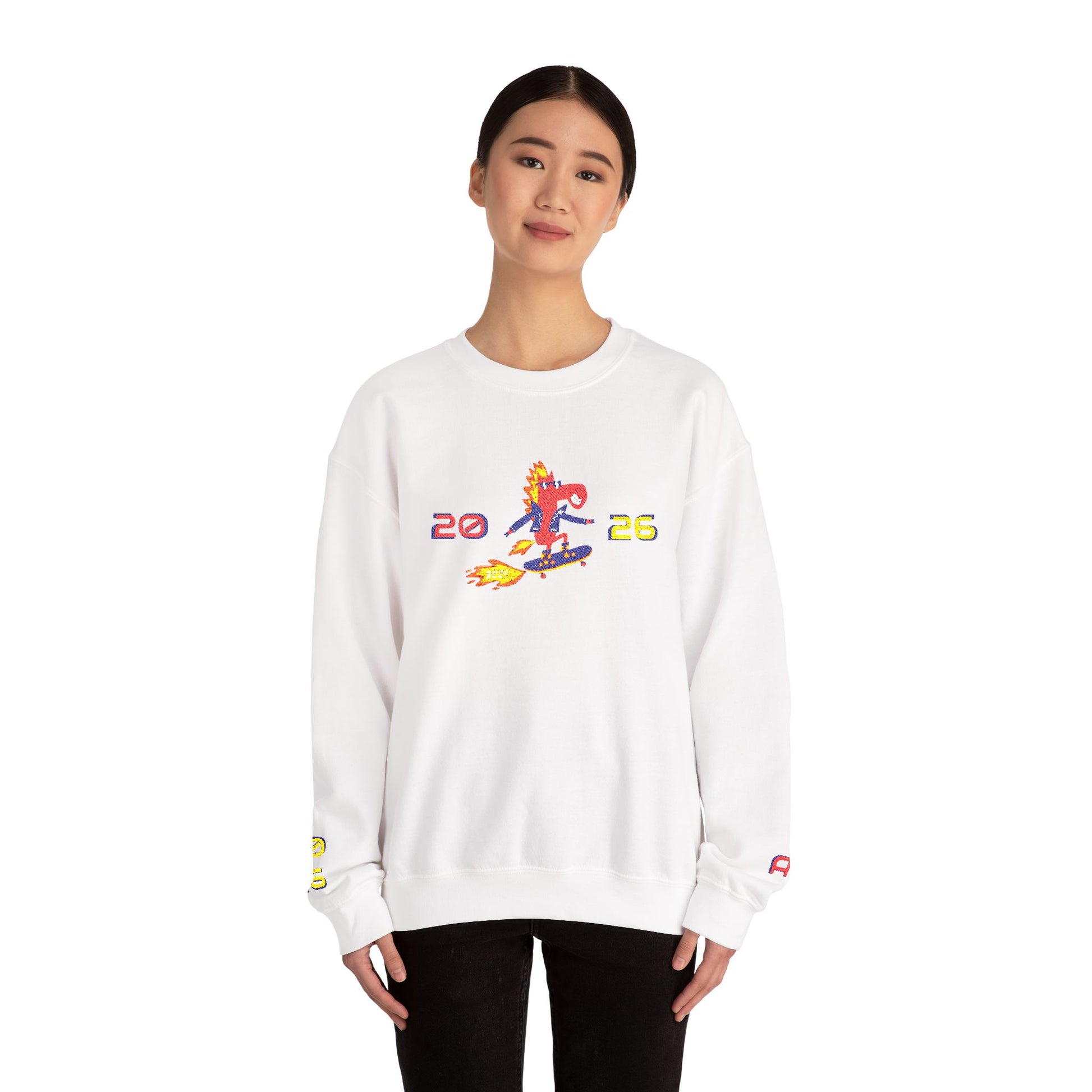 ROCKIN' HORSE Embroidered Sweatshirt