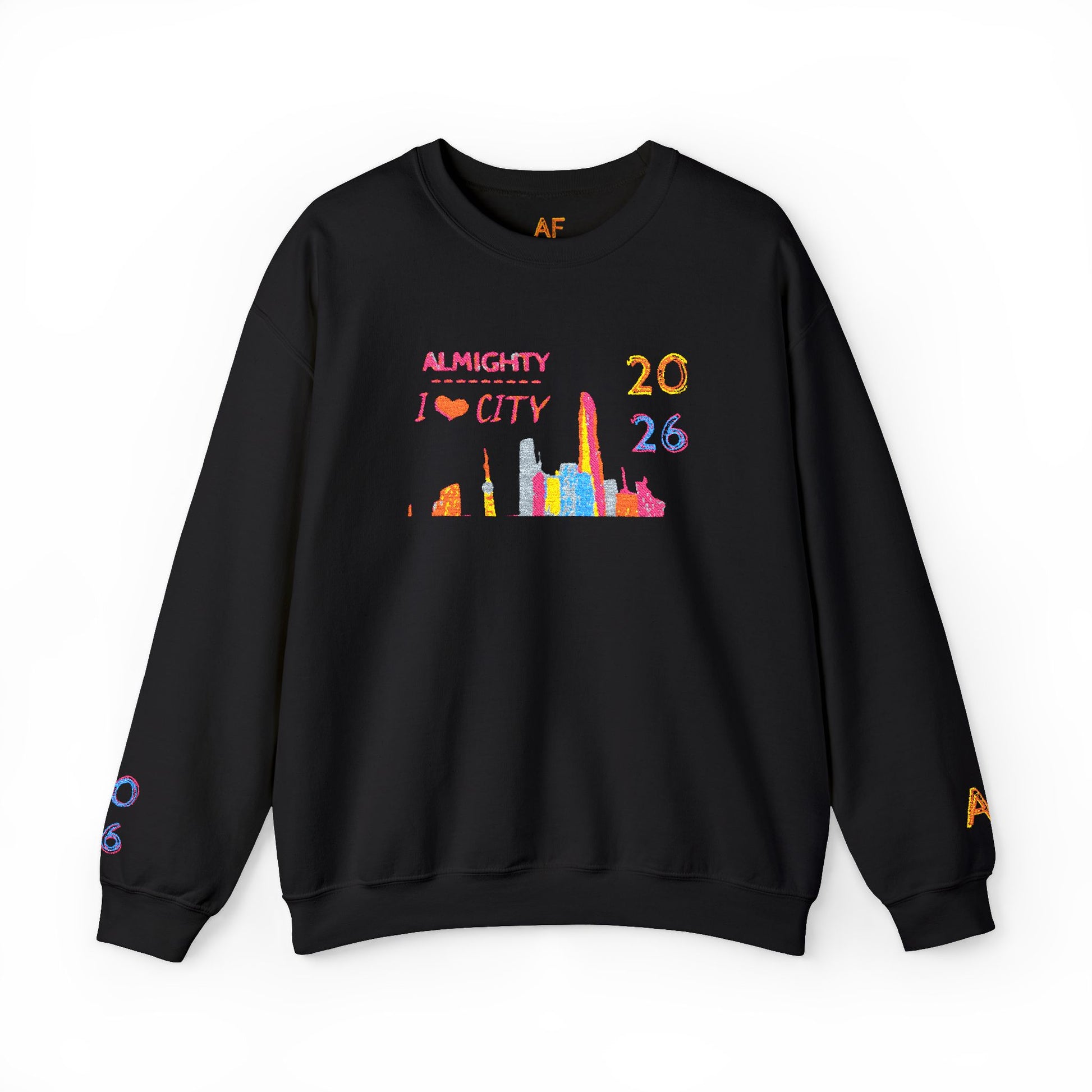 LOVE MY CITY Sweatshirt (Embroidery)