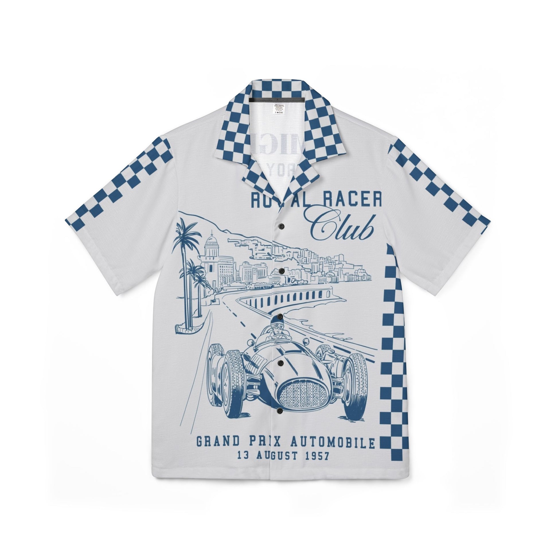 'Royal Racer' Hawaiian Shirt