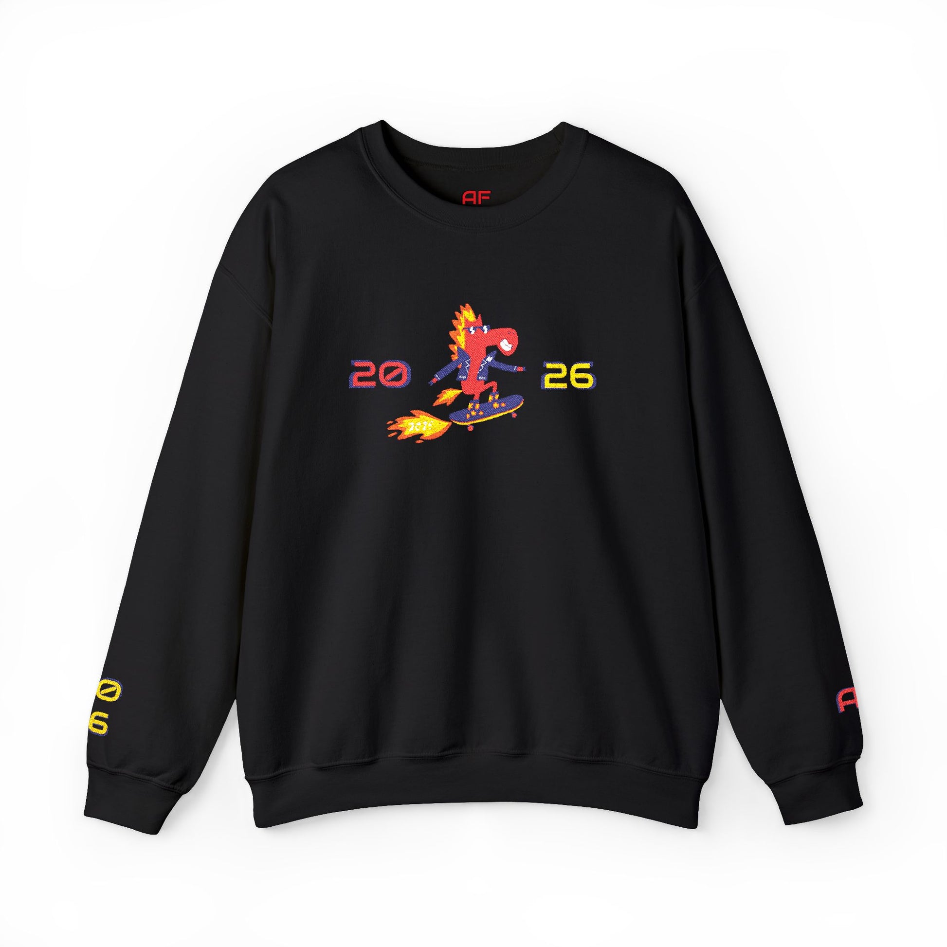 ROCKIN' HORSE Embroidered Sweatshirt