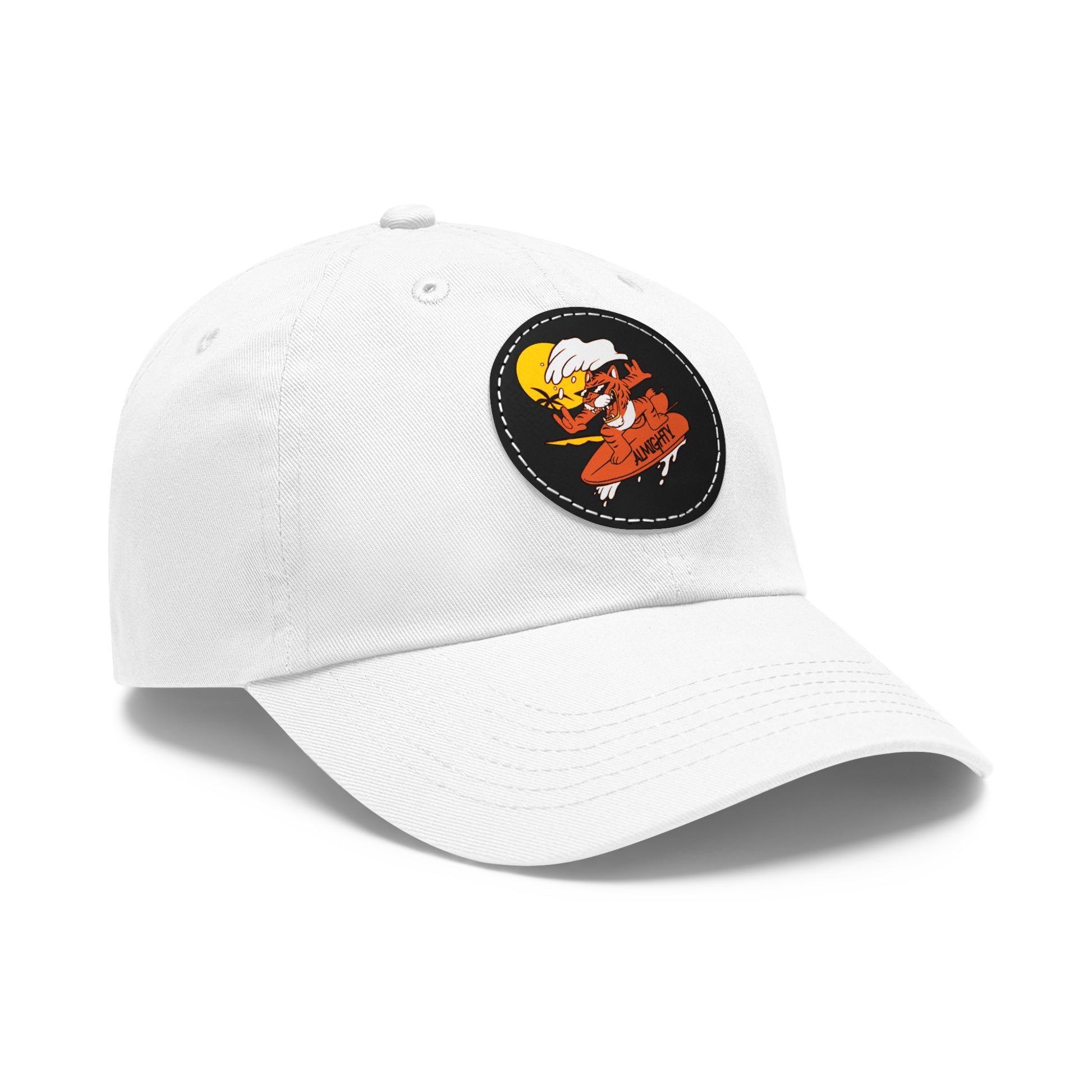 'Vibe Of The Tiger' Dad Hat (w/ Leather Patch)