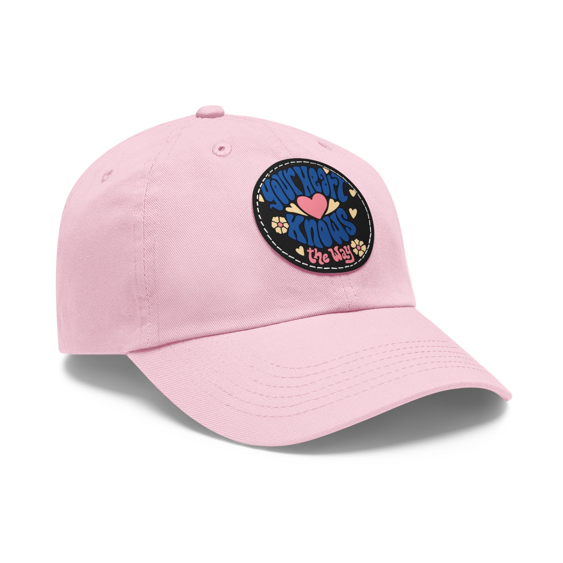 'Your Heart Knows' Dad Hat w/ Leather Patch