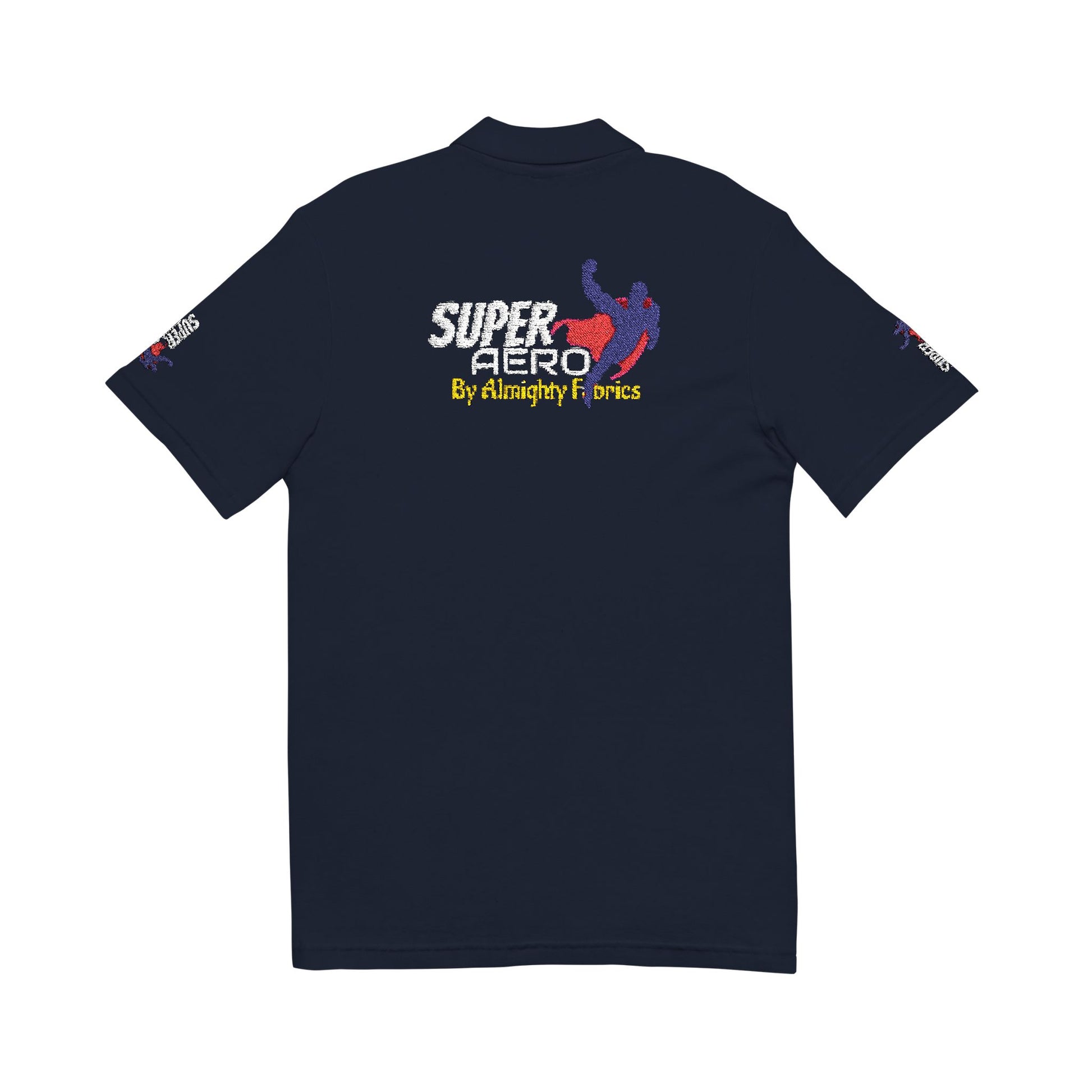 SUPER AERO Pique Polo Shirt (Embroidery)