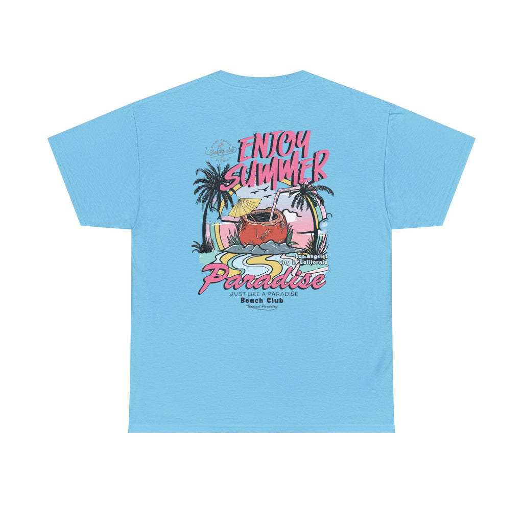 ENJOY SUMMER Tropical Tee