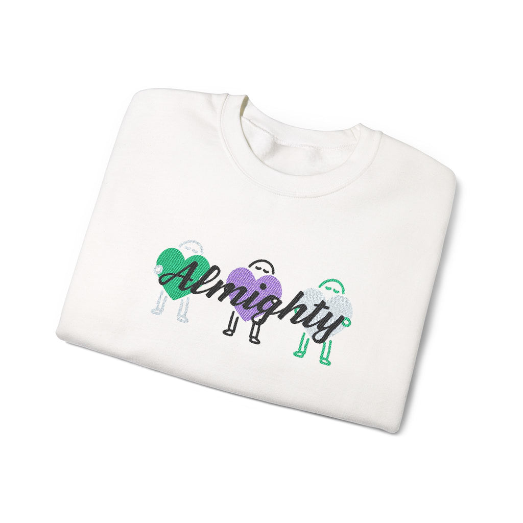 MIGHTY TRIO Sweatshirt (Embroidery)