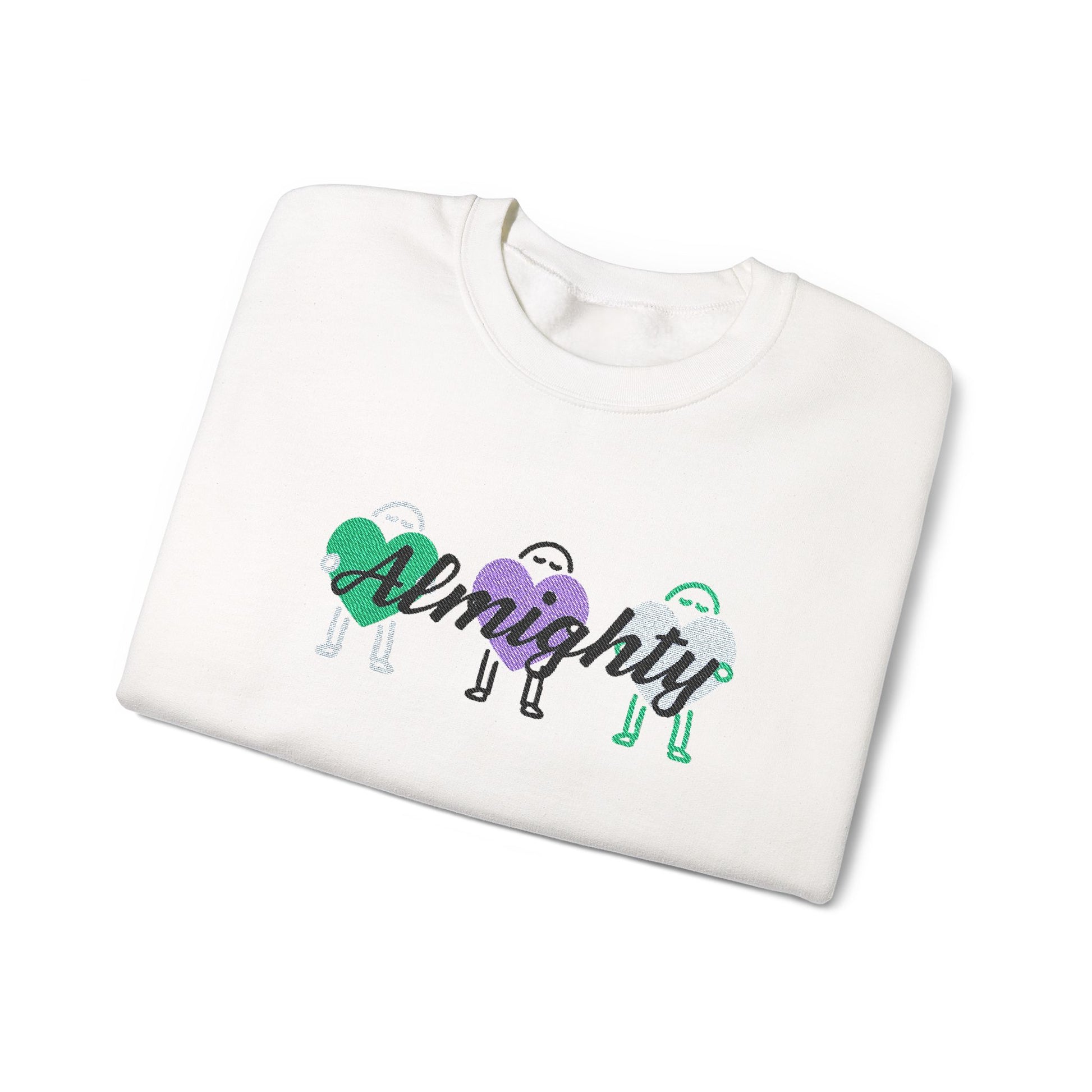 MIGHTY TRIO Sweatshirt (Embroidery)