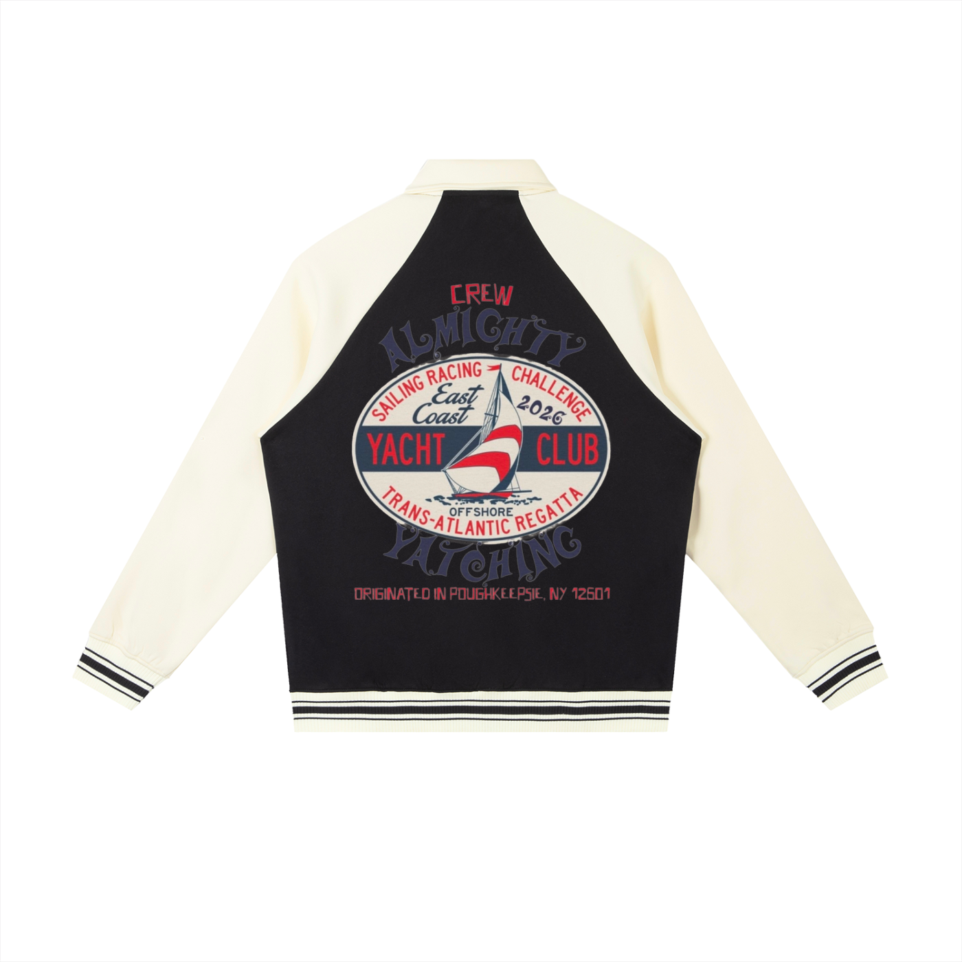 ALMIGHTY YACHTING Baseball Jacket 'Team Almighty'