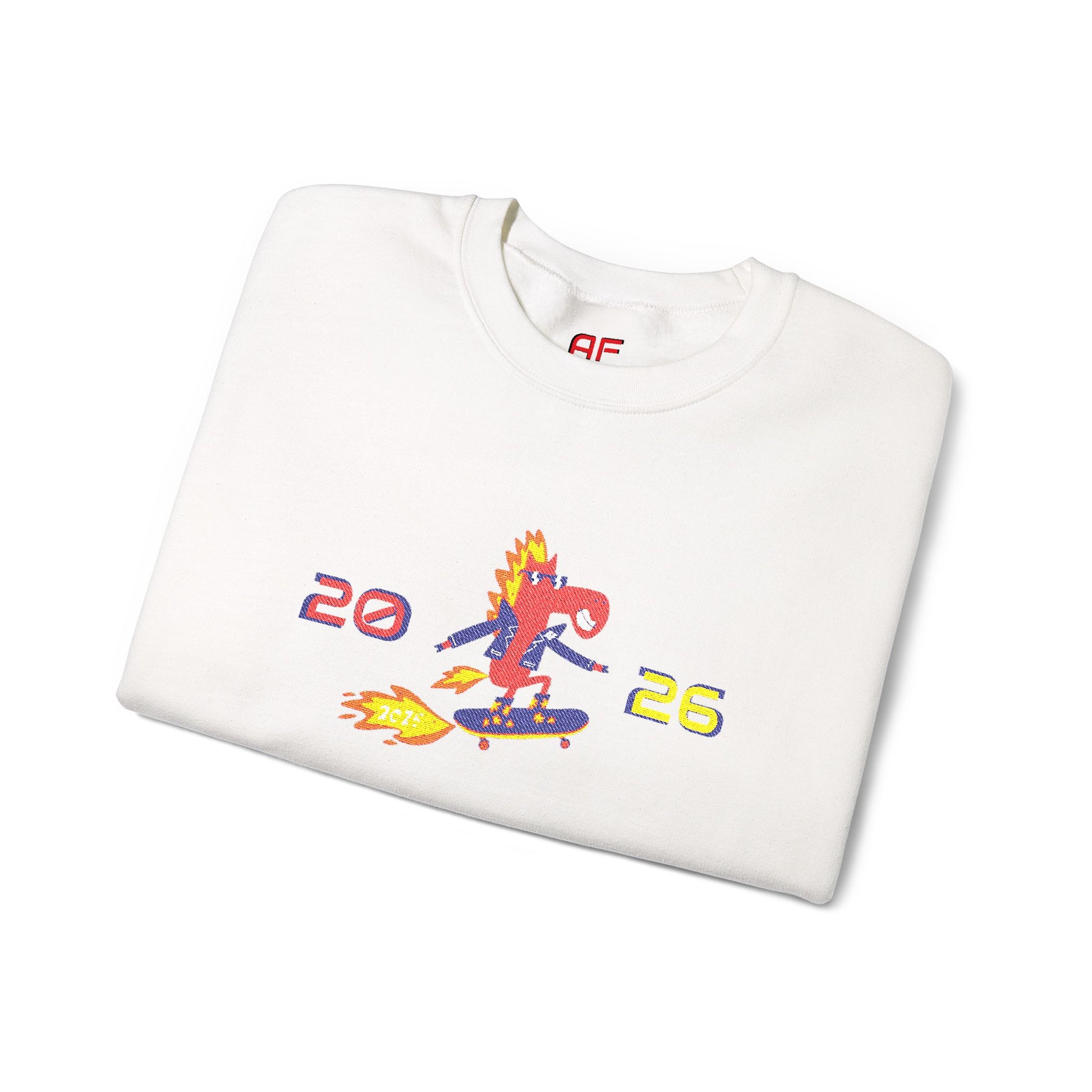 ROCKIN' HORSE Embroidered Sweatshirt