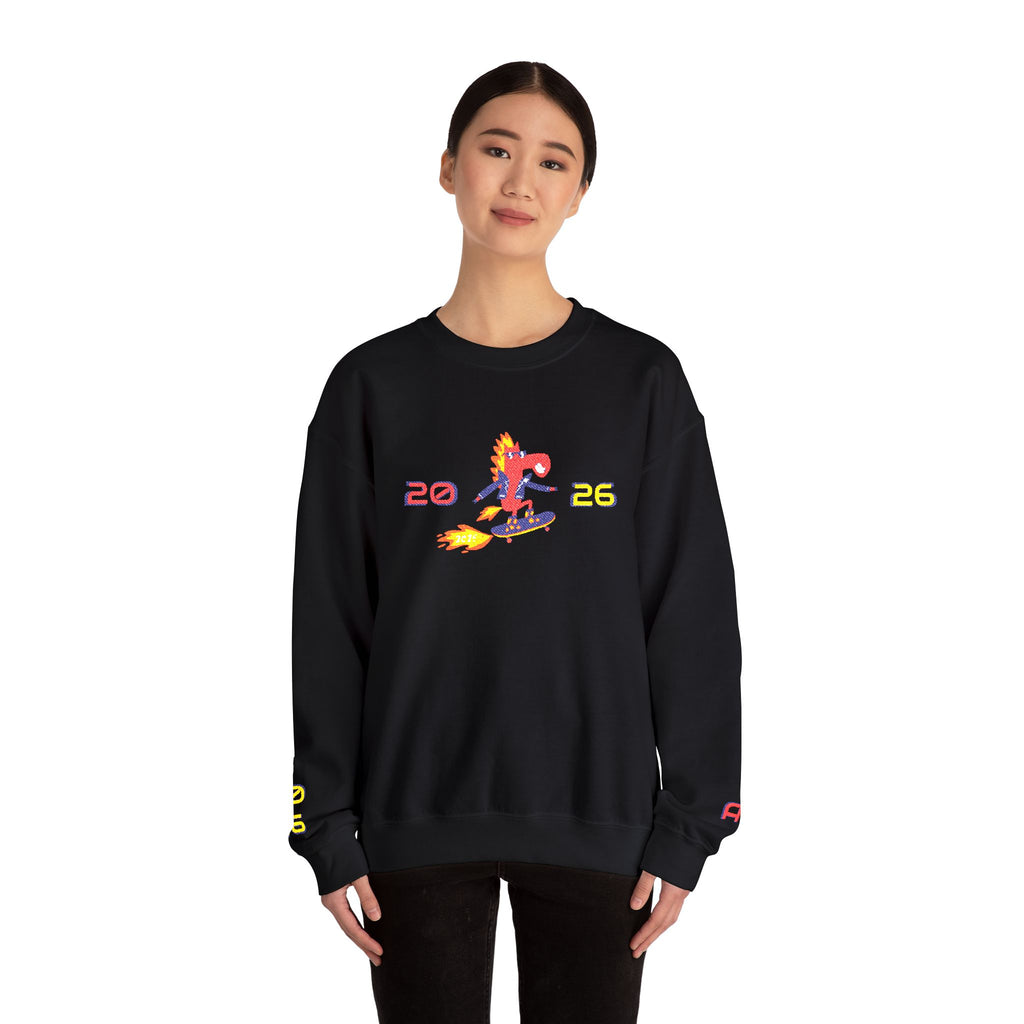 ROCKIN' HORSE Embroidered Sweatshirt