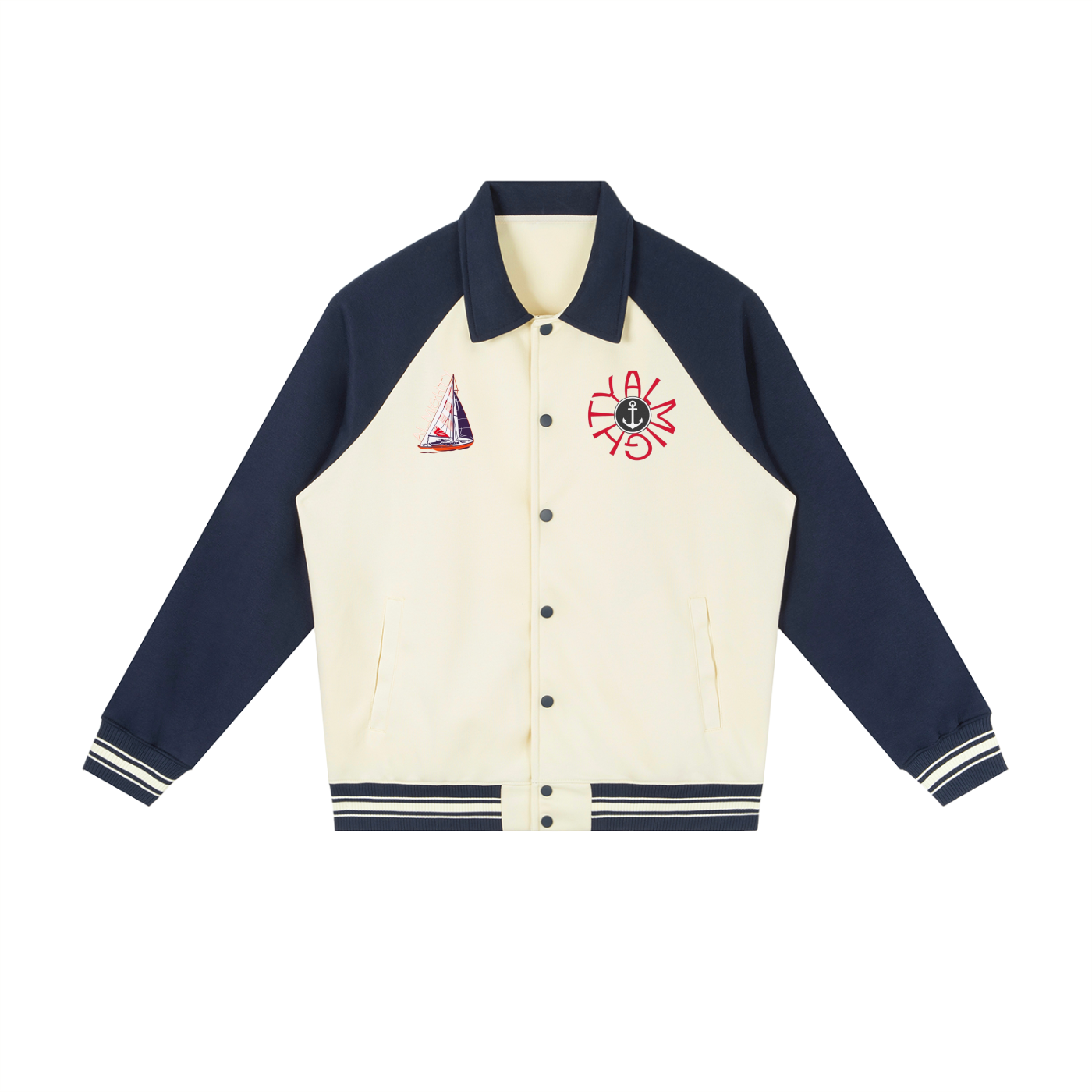 ALMIGHTY YACHTING Baseball Jacket 'Team Almighty'