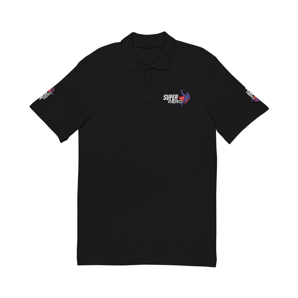 SUPER AERO Pique Polo Shirt (Embroidery)
