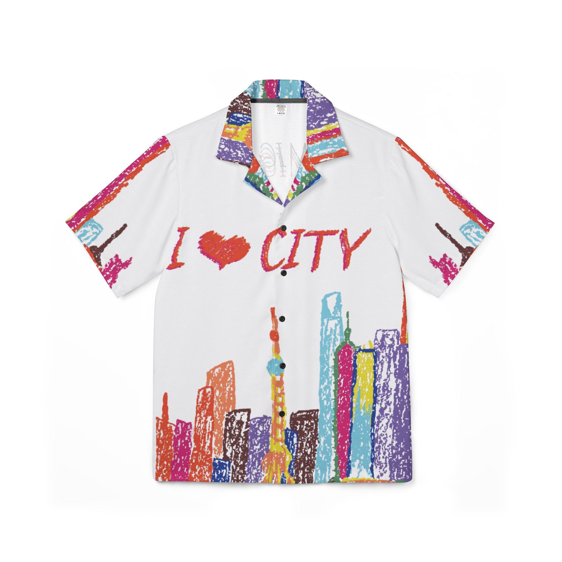 'I 🖤 City' Hawaiian Shirt