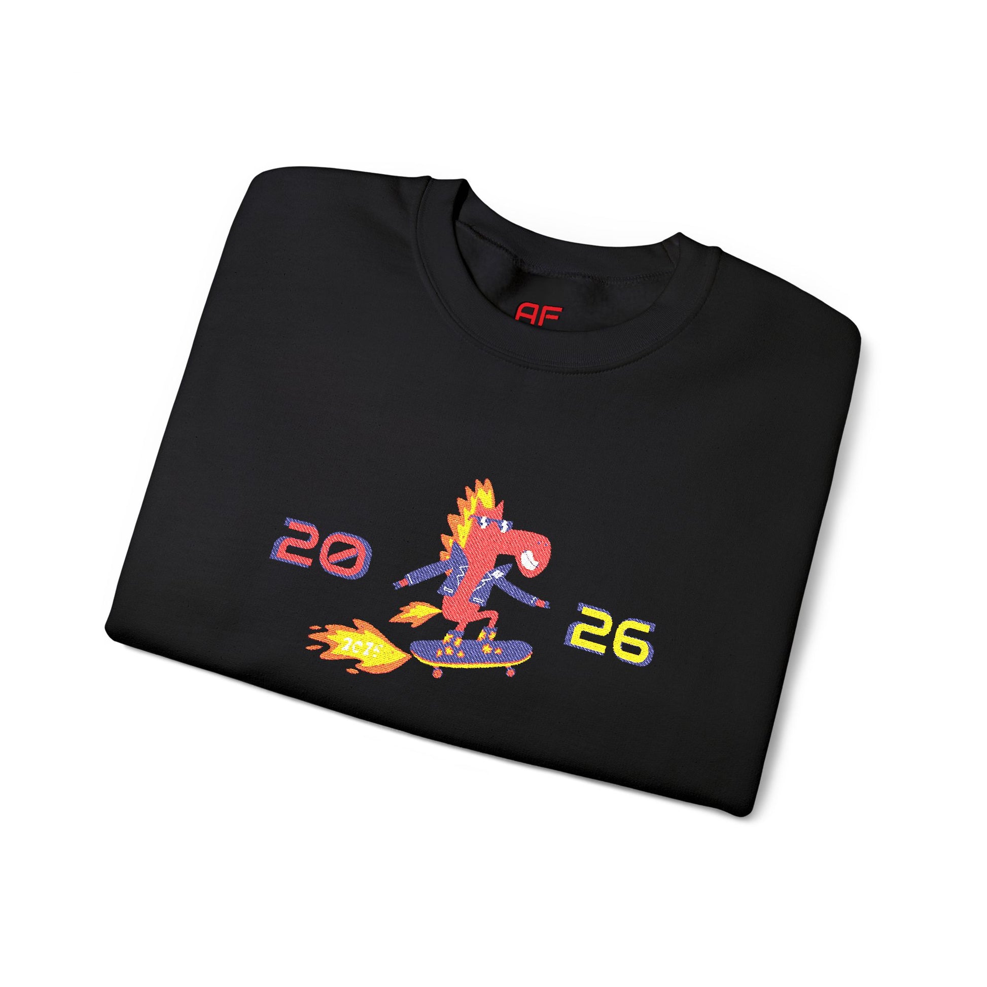 ROCKIN' HORSE Embroidered Sweatshirt