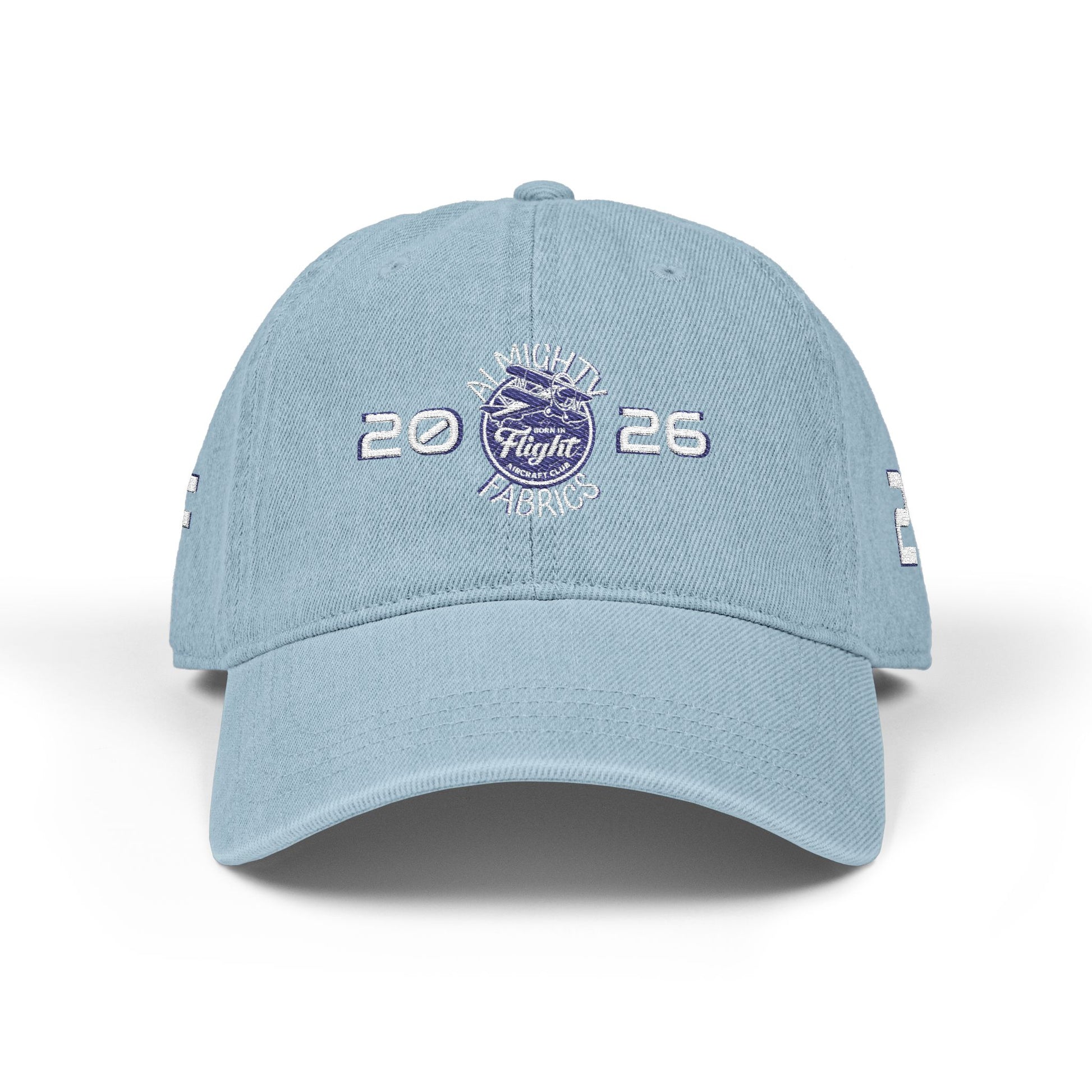 AIRCRAFT CLUB Denim Hat (Embroidery)