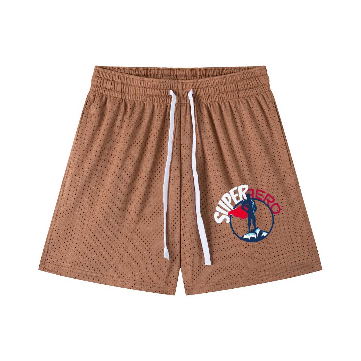 SUPER AERO Mesh Drawstring Shorts