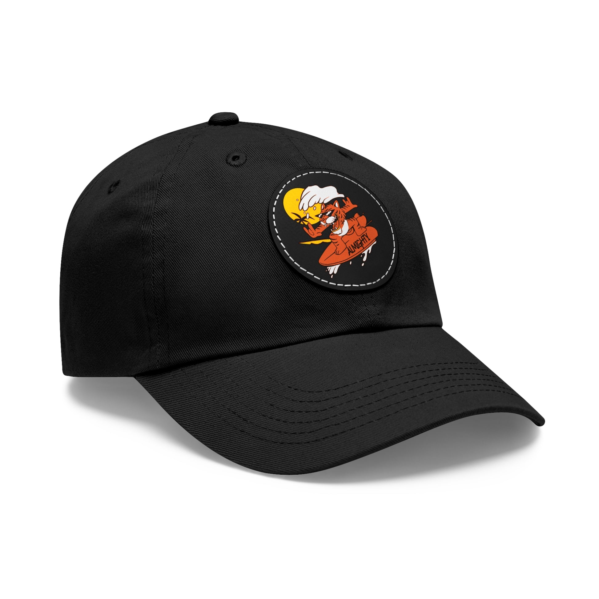 'Vibe Of The Tiger' Dad Hat (w/ Leather Patch)