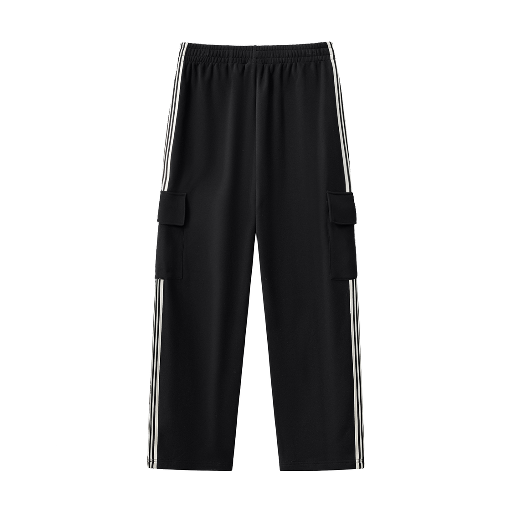 SPEAK LIFE Straight-Leg Pants (Black)