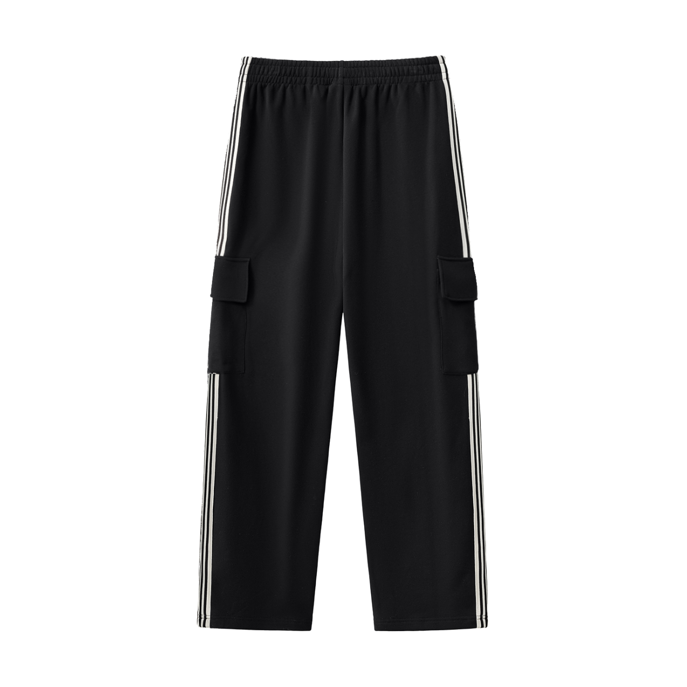 SPEAK LIFE Straight-Leg Pants (Black)