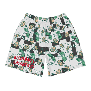 'CASHBRICKS' Athletic Shorts (Digital Currency)