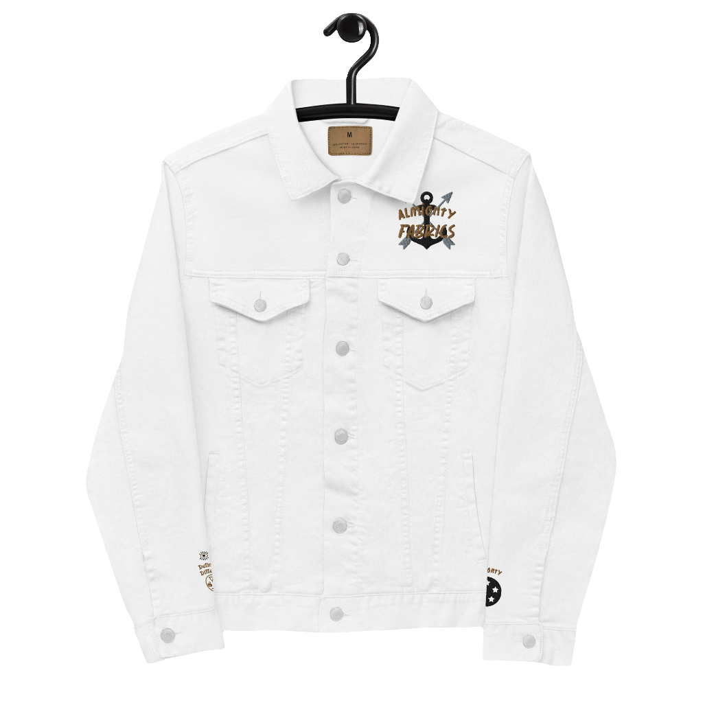 Captain Almighty's Celebratory Embroidered Jean Jacket