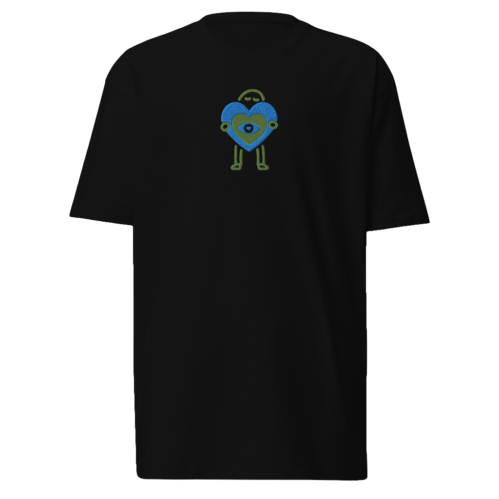 'Mighty Man #3' Embroidered Tee