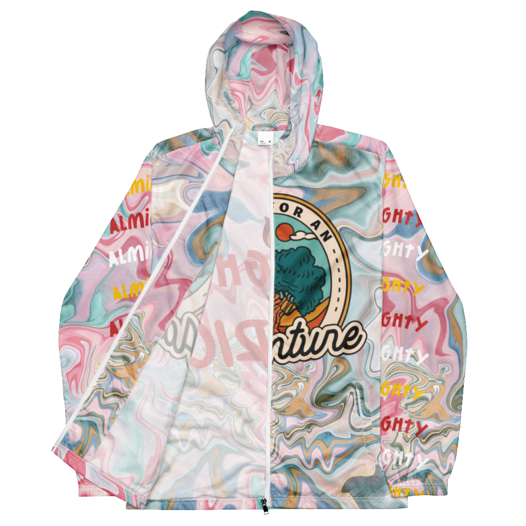 'Abstract Adventure' Windbreaker