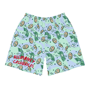 'CASHBRICKS' Athletic Shorts (Dreamland)