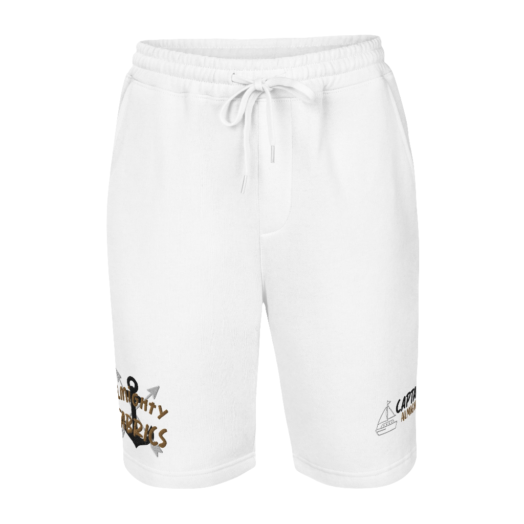 Captain Almighty's Celebratory Embroidered Fleece Shorts