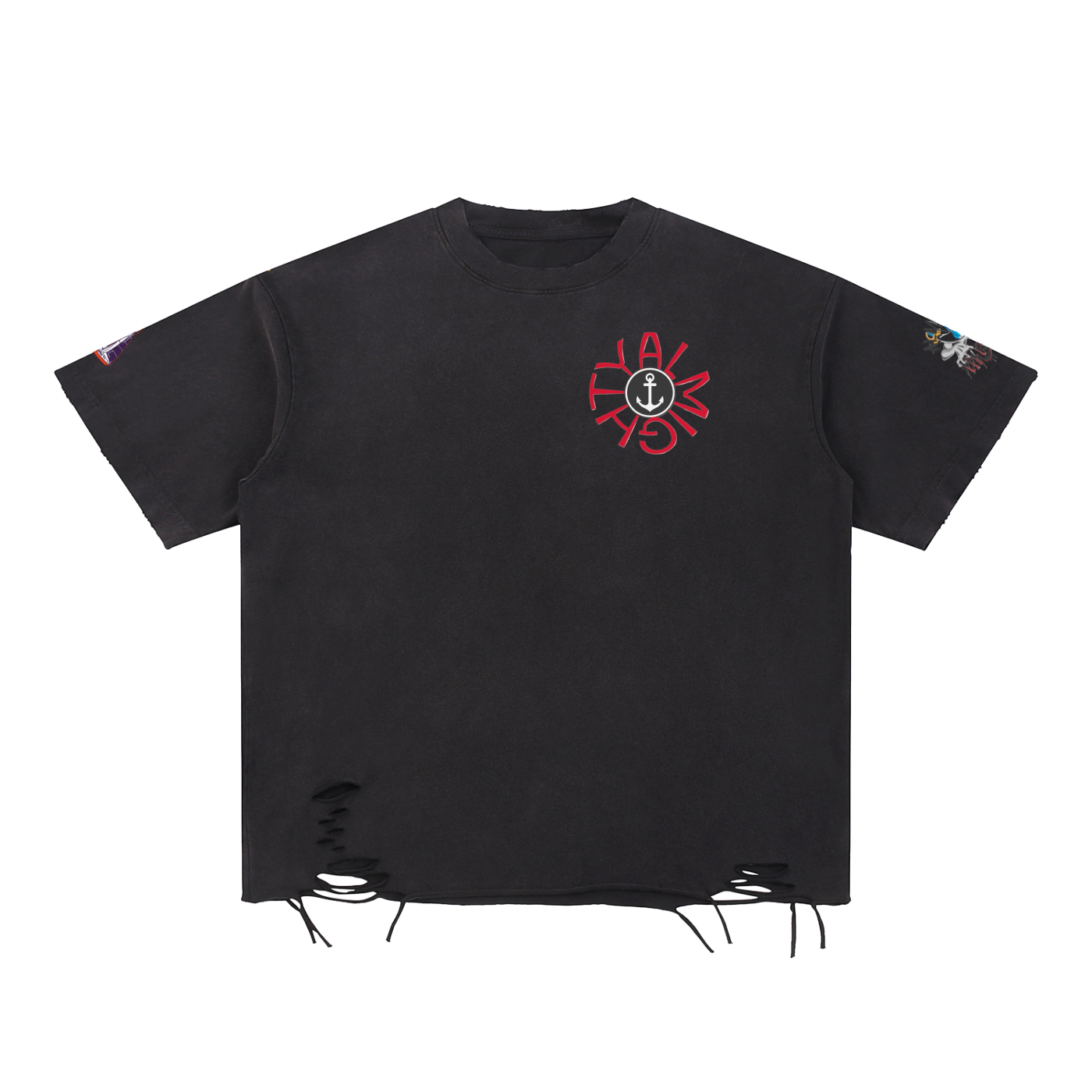 ALMIGHTY YACHTING Snow Washed Tee