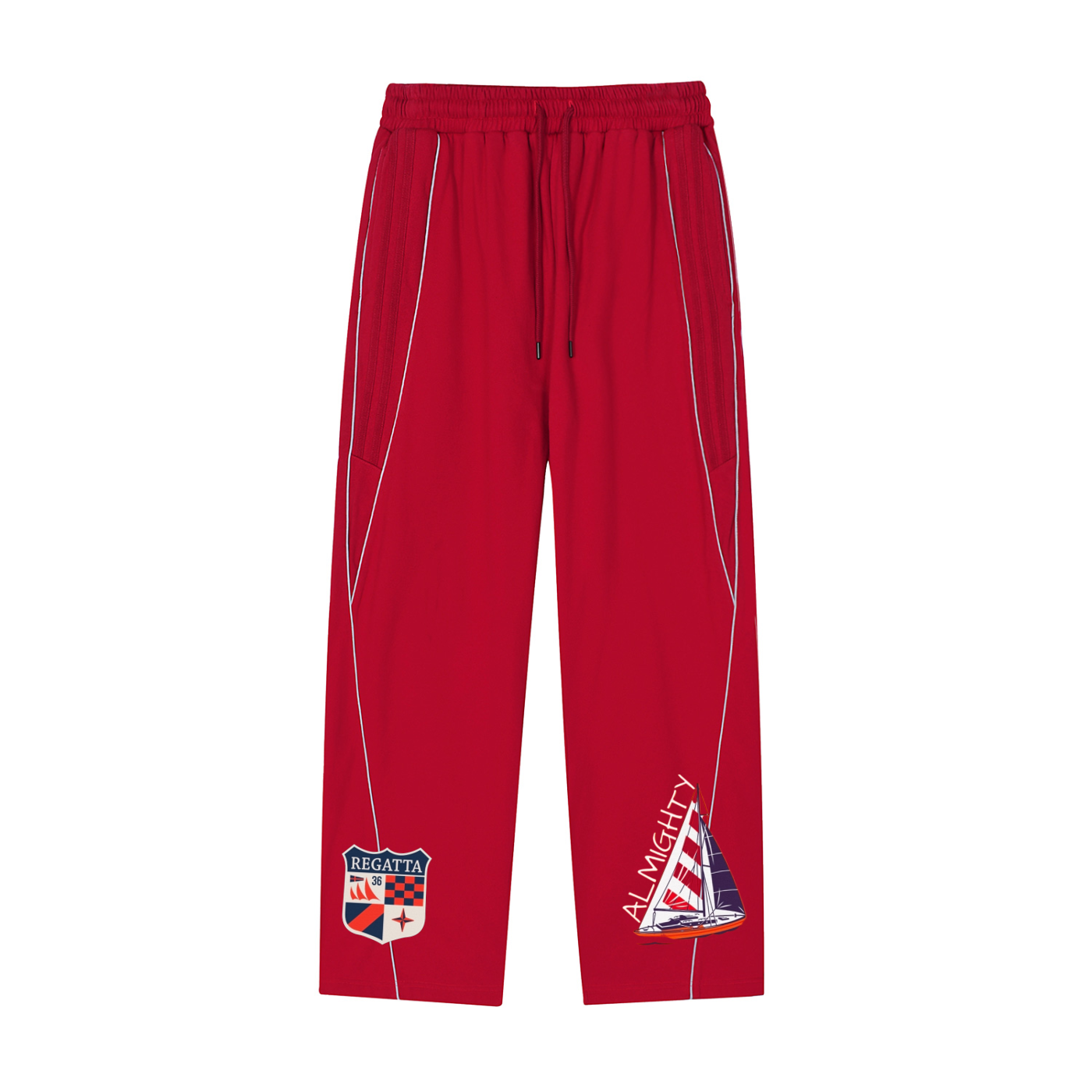 ALMIGHTY YACHTING Reflector Stripe Sweatpants