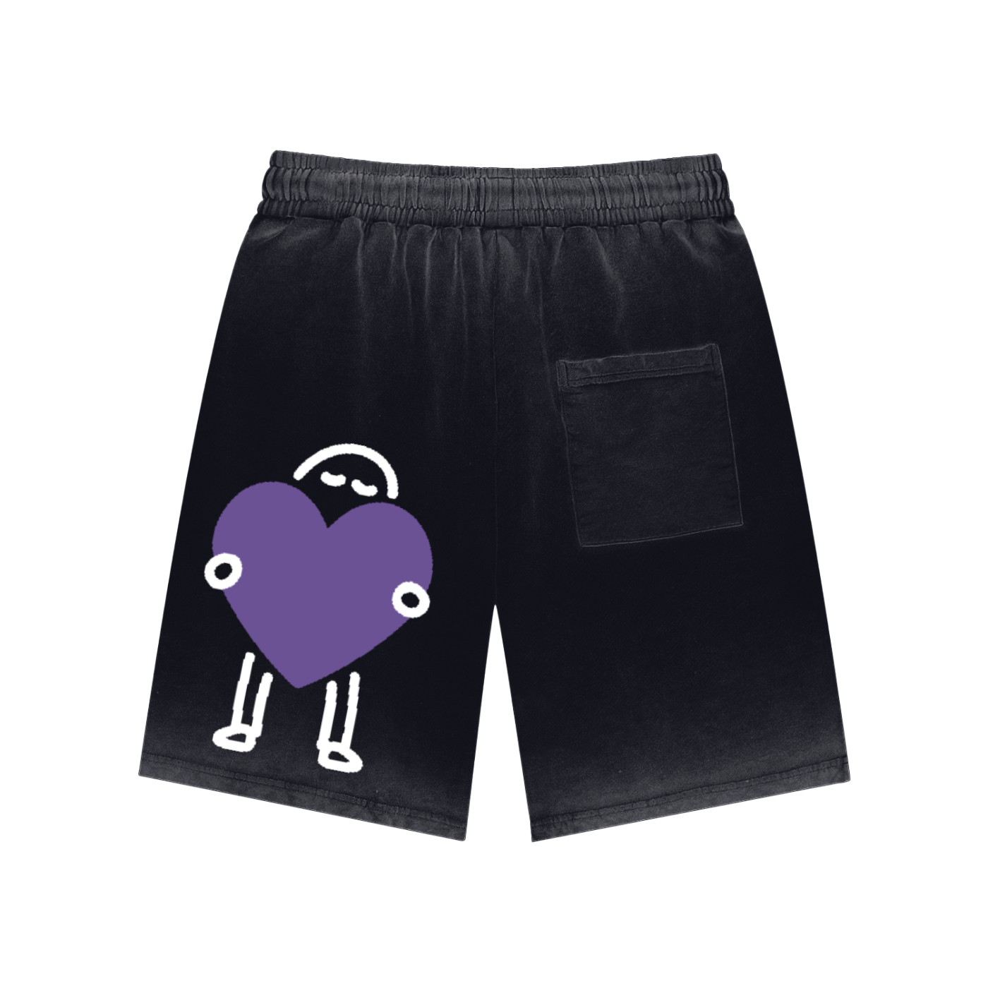 ALMIGHTY LOVE Reverse Dyed Sweatshorts