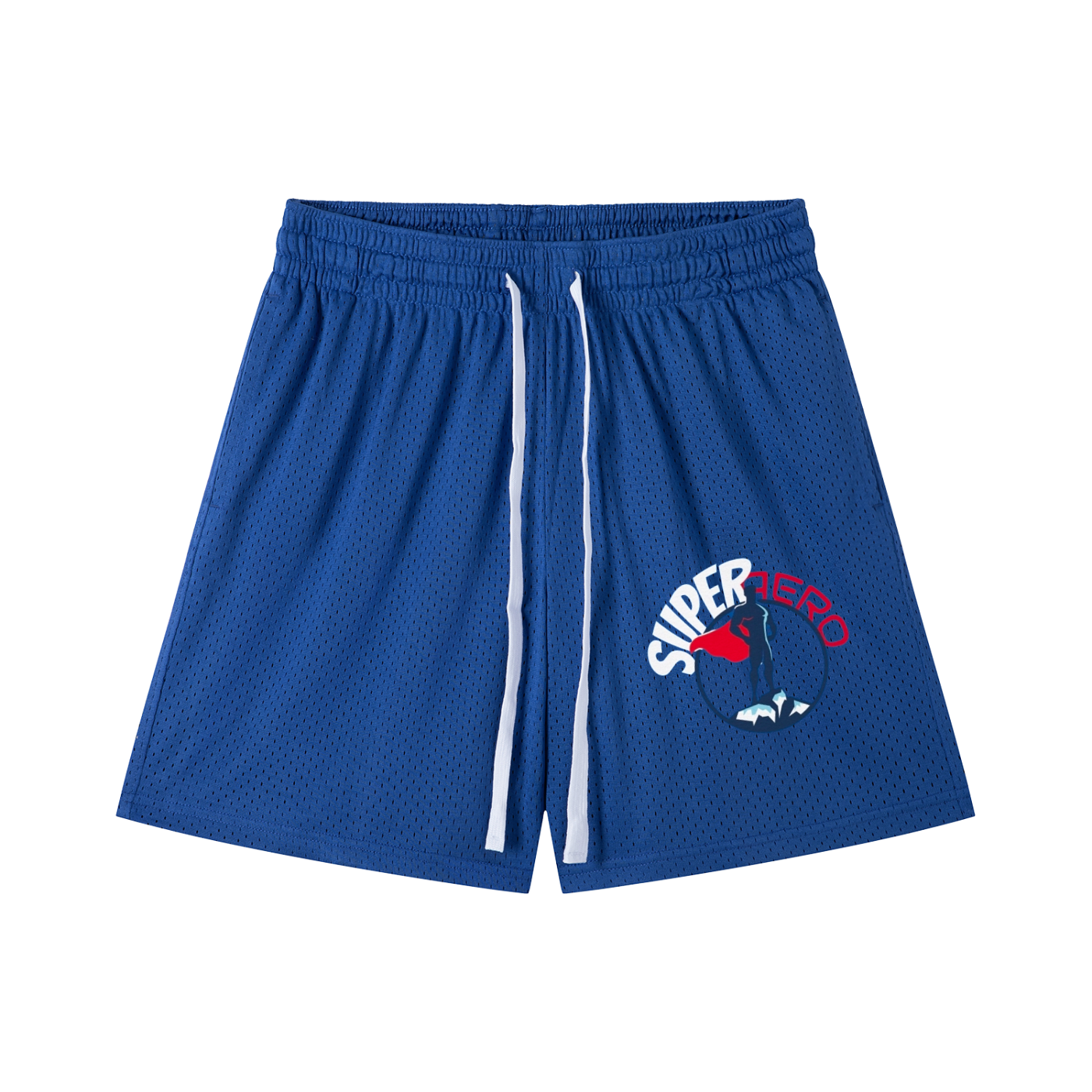 SUPER AERO Mesh Drawstring Shorts