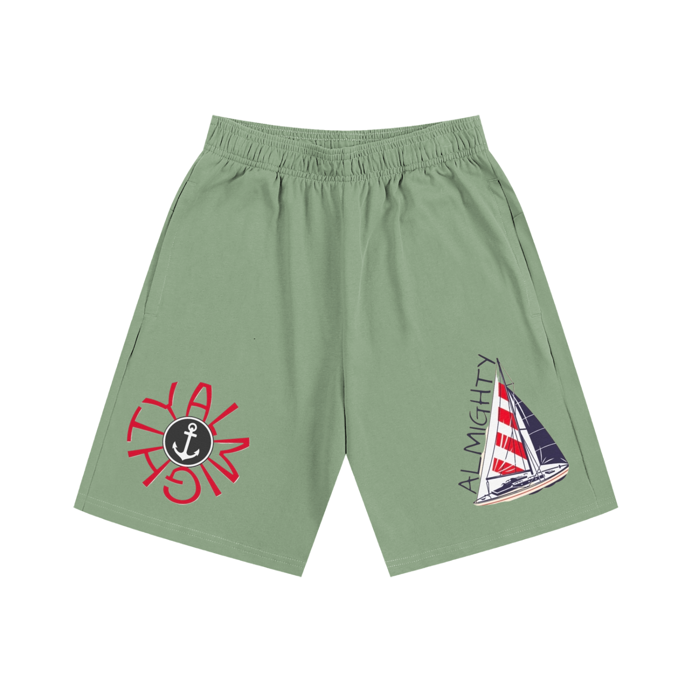 ALMIGHTY YACHTING Cotton Shorts